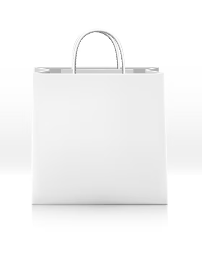 Premium White Paper Shopping Bag – Stylish & Durable